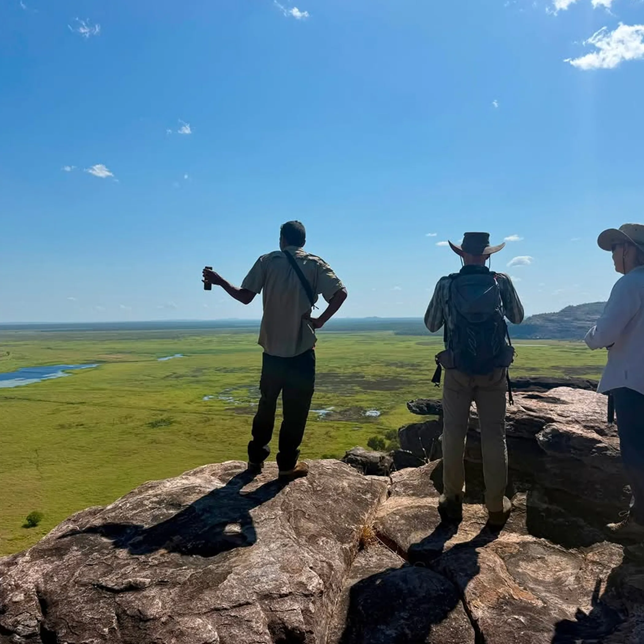 kakadu landscape with floodwaters