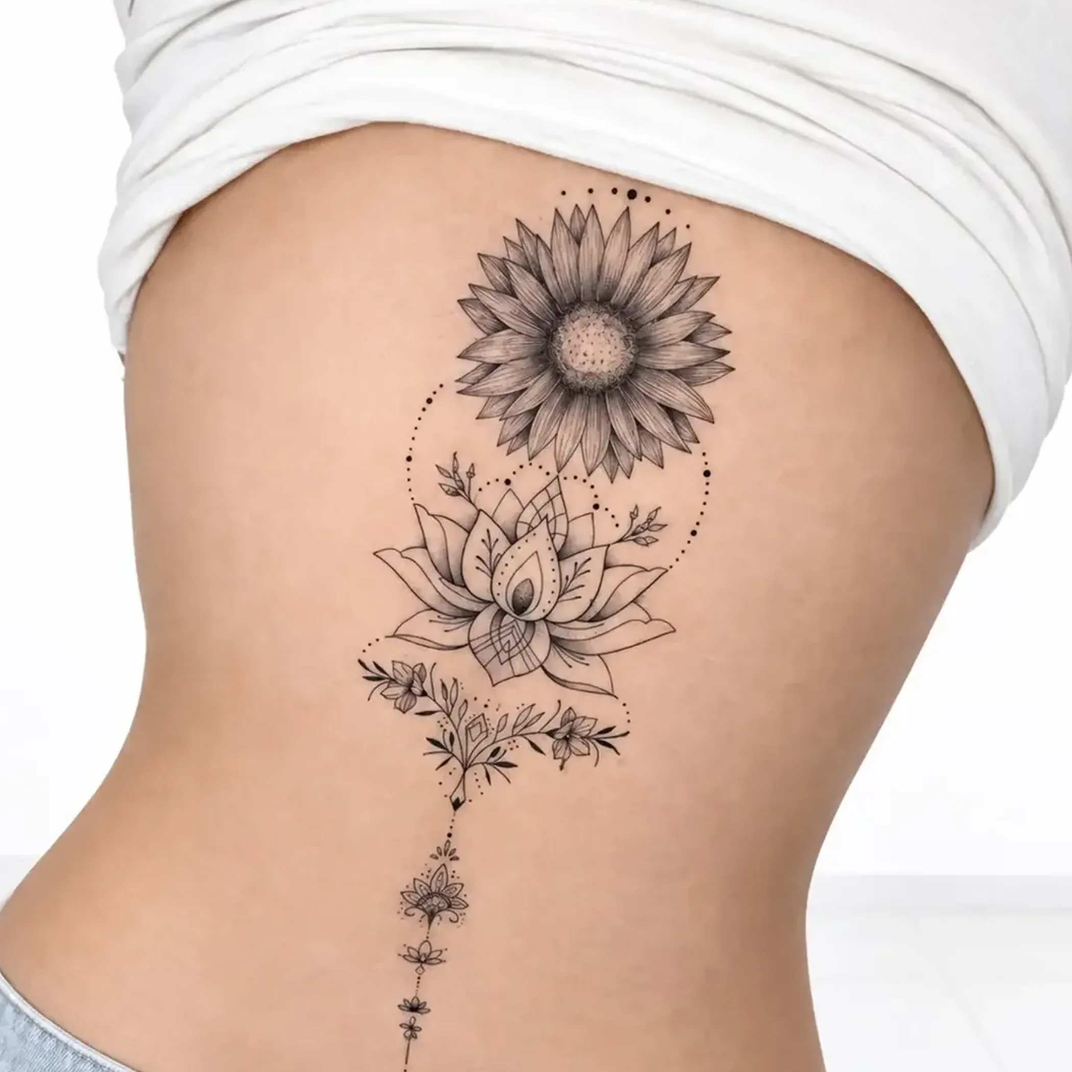 new tattoo close-up