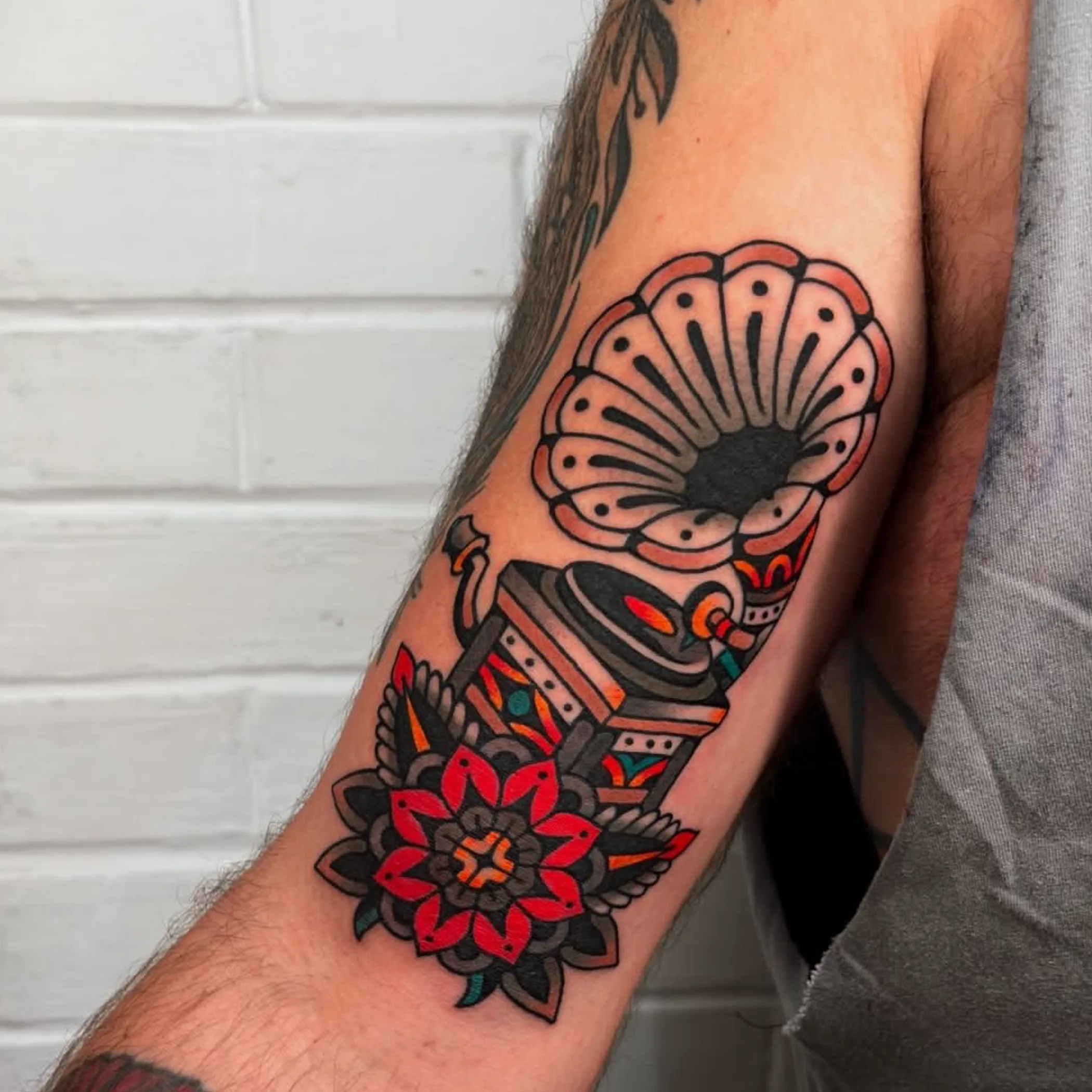 sharp, well-lit tattoo close-up