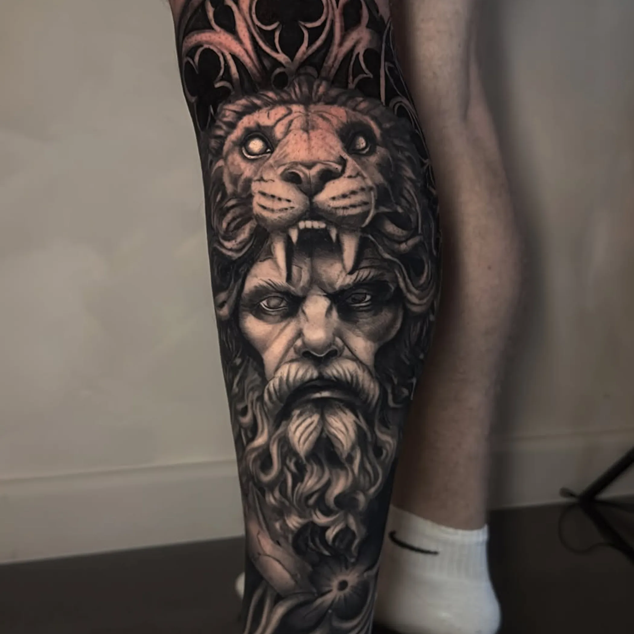 real healed tattoo